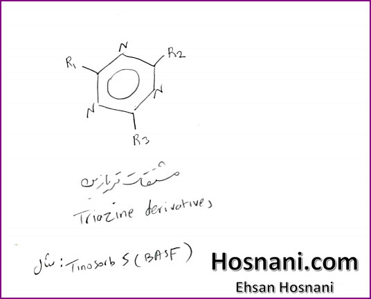 The best known triazines are derivatives of the 1,3,5 triazine derivatives