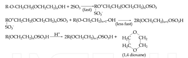 1,4-dioxane formation