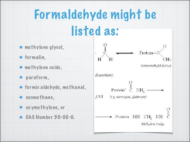 formaldehyde other names