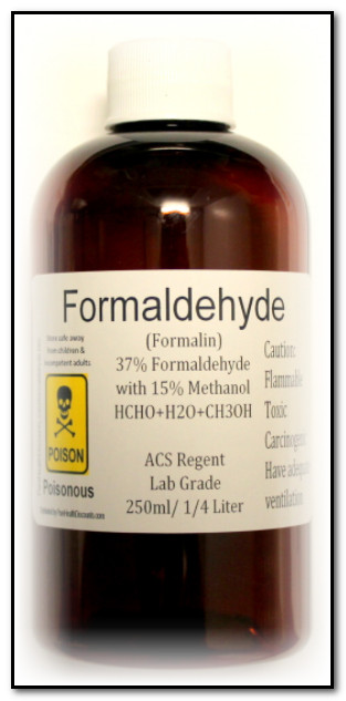 formalin formaldehyde