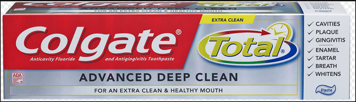 total or intensive tooth pastes