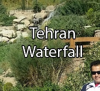 Tehran waterfall